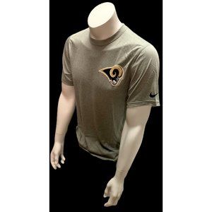 Nike Dri Fit Men's LA Rams Gray T Shirt